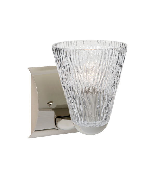 Besa - 1WZ-NICO5CL-LED-CR - One Light Wall Sconce - Nico - Chrome from Lighting & Bulbs Unlimited in Charlotte, NC