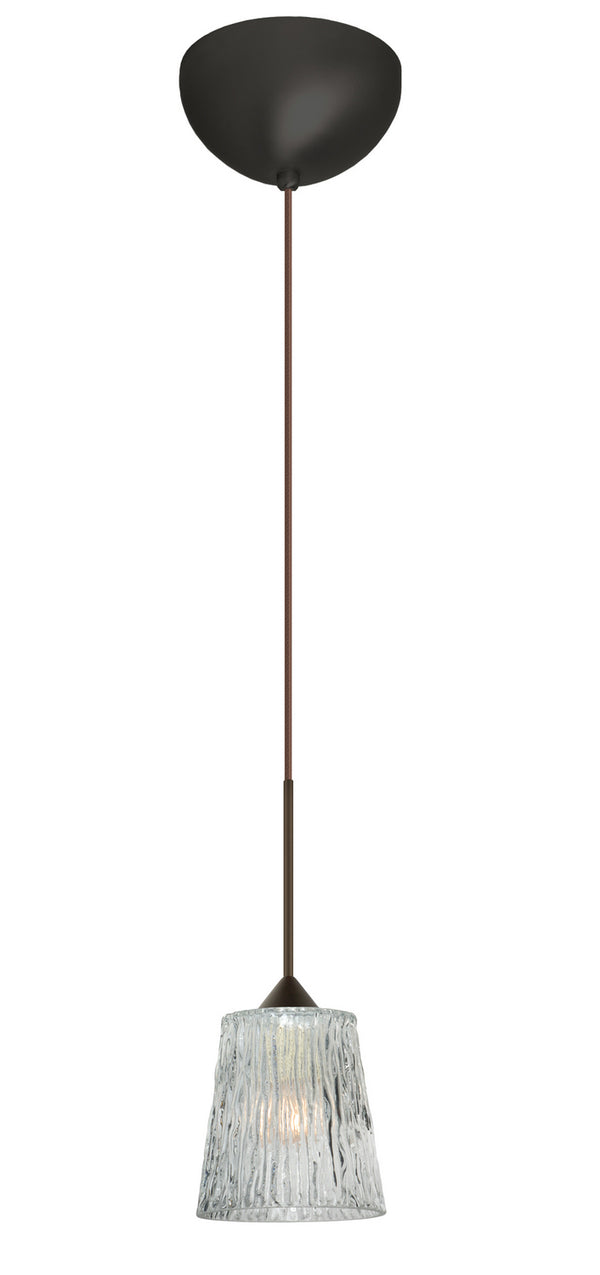 Besa - 1XC-512500-BR - One Light Pendant - Nico - Bronze from Lighting & Bulbs Unlimited in Charlotte, NC