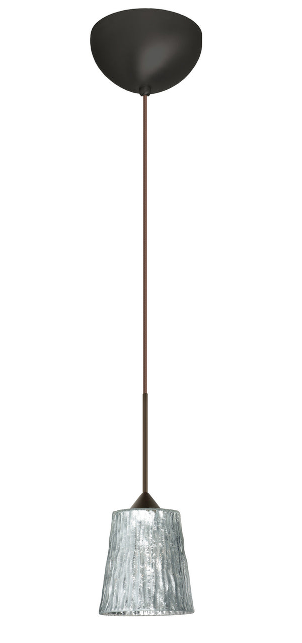 Besa - 1XC-5125SF-BR - One Light Pendant - Nico - Bronze from Lighting & Bulbs Unlimited in Charlotte, NC