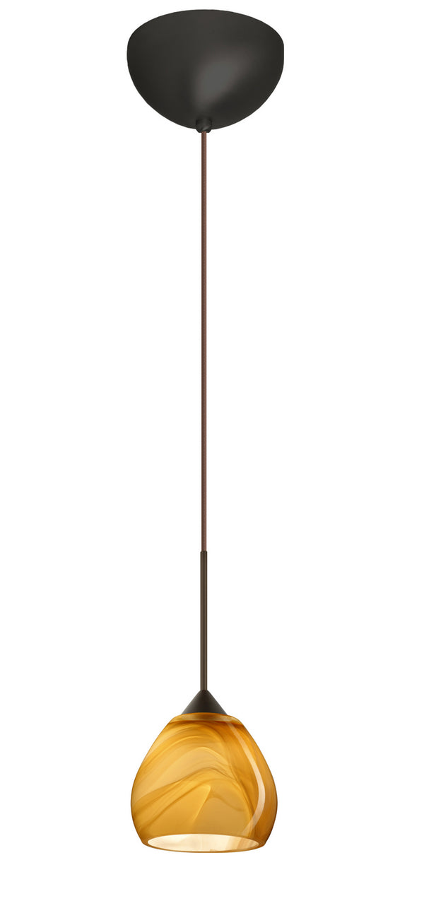Besa - 1XC-5605HN-BR - One Light Pendant - Tay Tay - Bronze from Lighting & Bulbs Unlimited in Charlotte, NC