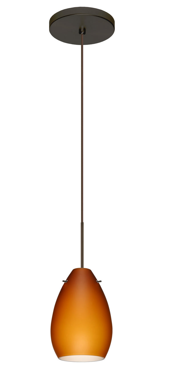 Besa - 1XT-171380-BR - One Light Pendant - Pera - Bronze from Lighting & Bulbs Unlimited in Charlotte, NC