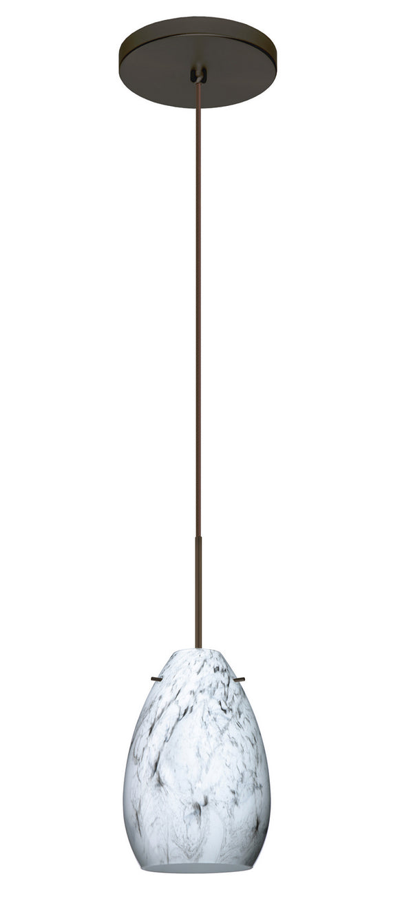 Besa - 1XT-1713MG-LED-BR - One Light Pendant - Pera - Bronze from Lighting & Bulbs Unlimited in Charlotte, NC