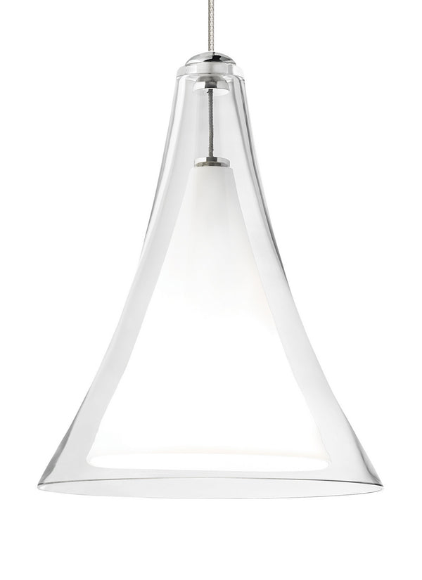Visual Comfort Modern - 700MPMLPCC - One Light Pendant - Melrose II - Chrome from Lighting & Bulbs Unlimited in Charlotte, NC
