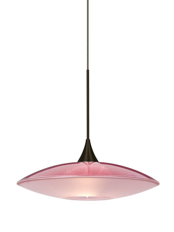 Besa - 1XT-6294RD-BR - One Light Pendant - Spazio - Bronze from Lighting & Bulbs Unlimited in Charlotte, NC