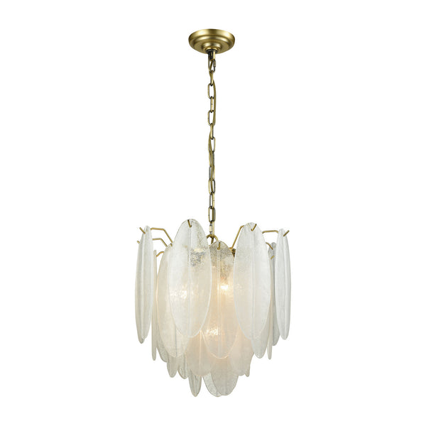 ELK Home - D3310 - Four Light Pendant - Hush - Frosted White from Lighting & Bulbs Unlimited in Charlotte, NC