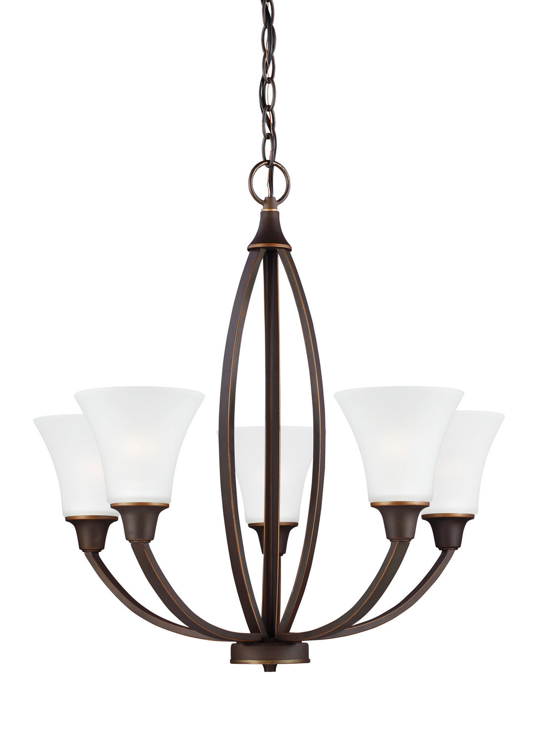 Generation Lighting - 3113205EN3-715 - Five Light Chandelier - Metcalf - Autumn Bronze from Lighting & Bulbs Unlimited in Charlotte, NC