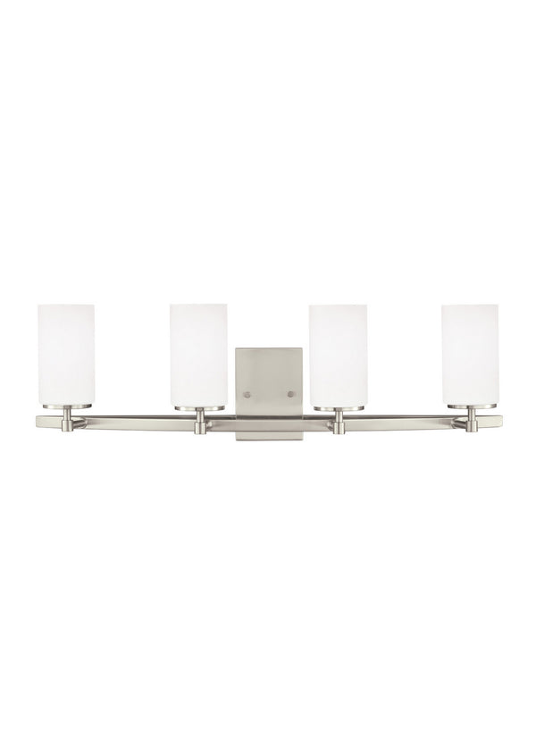 Generation Lighting - 4424604EN3-962 - Four Light Wall / Bath - Alturas - Brushed Nickel from Lighting & Bulbs Unlimited in Charlotte, NC