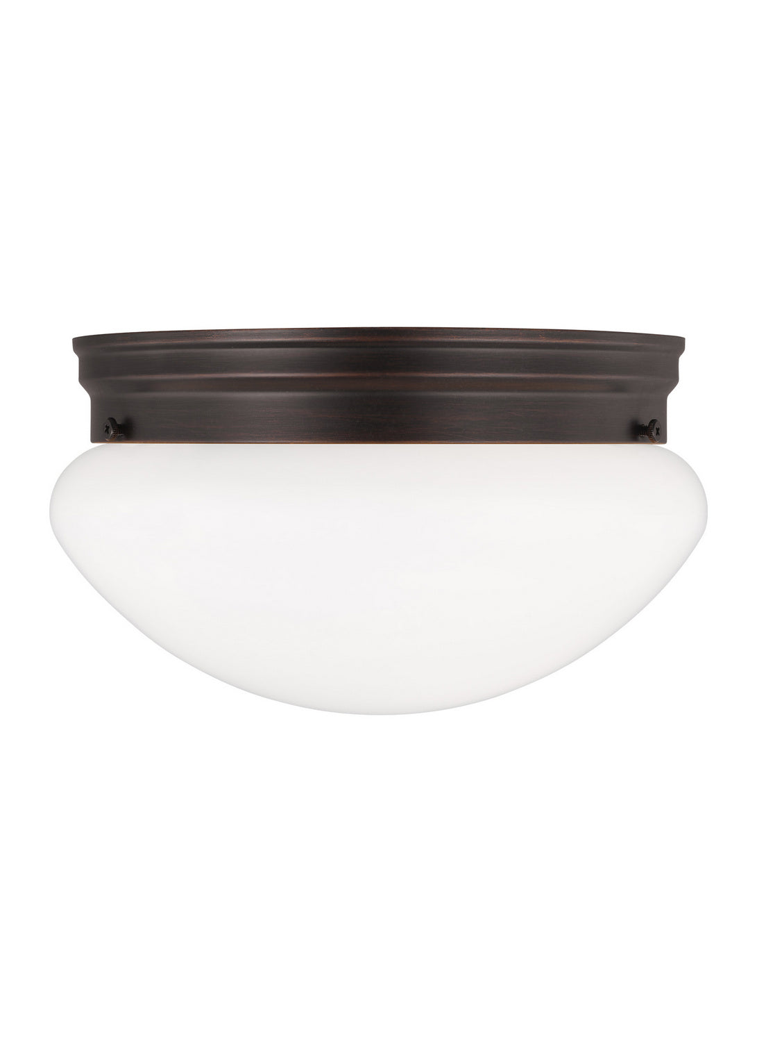 Generation Lighting - 5328EN3-710 - Two Light Flush Mount - Webster - Bronze from Lighting & Bulbs Unlimited in Charlotte, NC