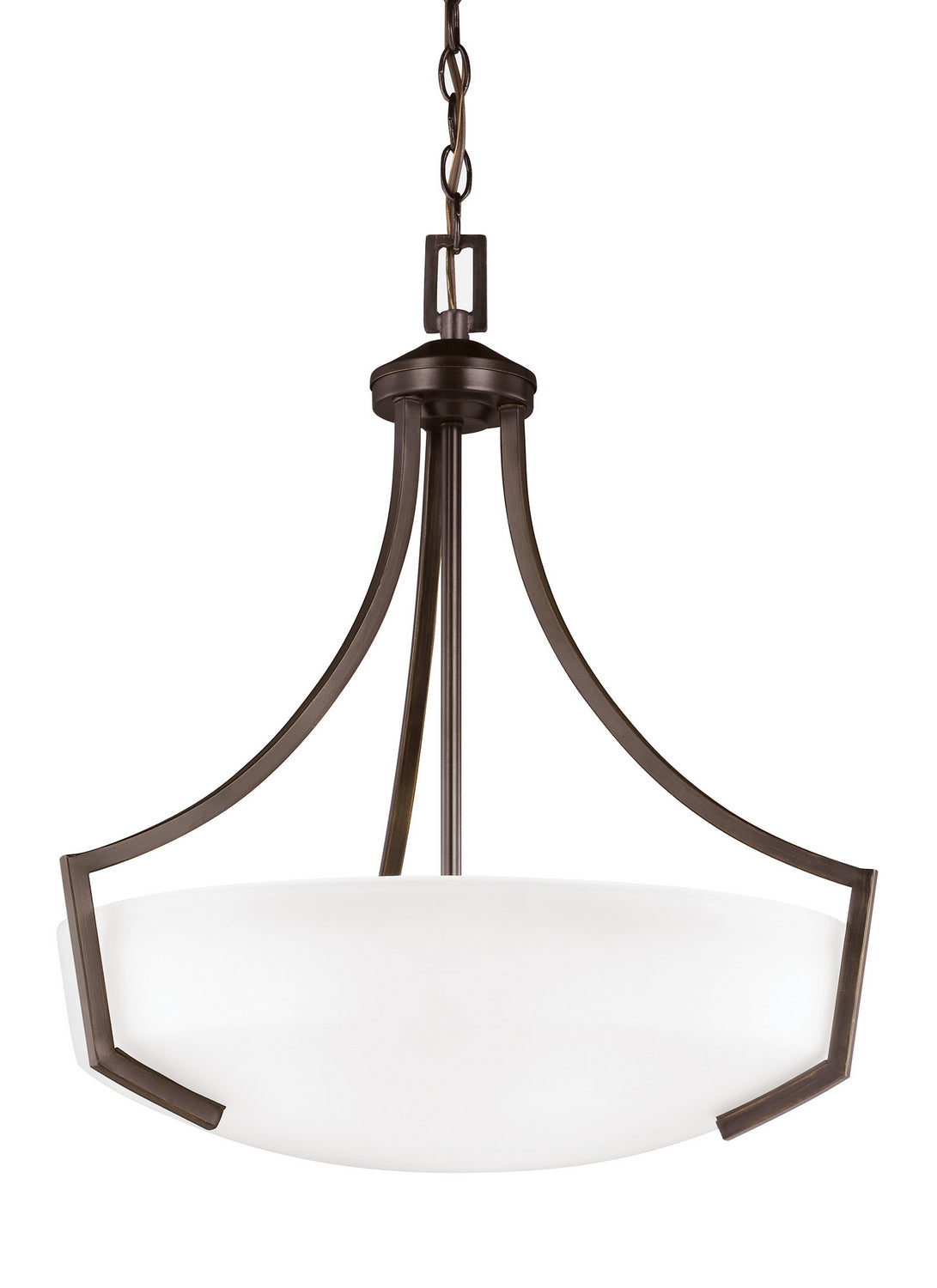Generation Lighting - 6624503EN3-710 - Three Light Pendant - Hanford - Bronze from Lighting & Bulbs Unlimited in Charlotte, NC