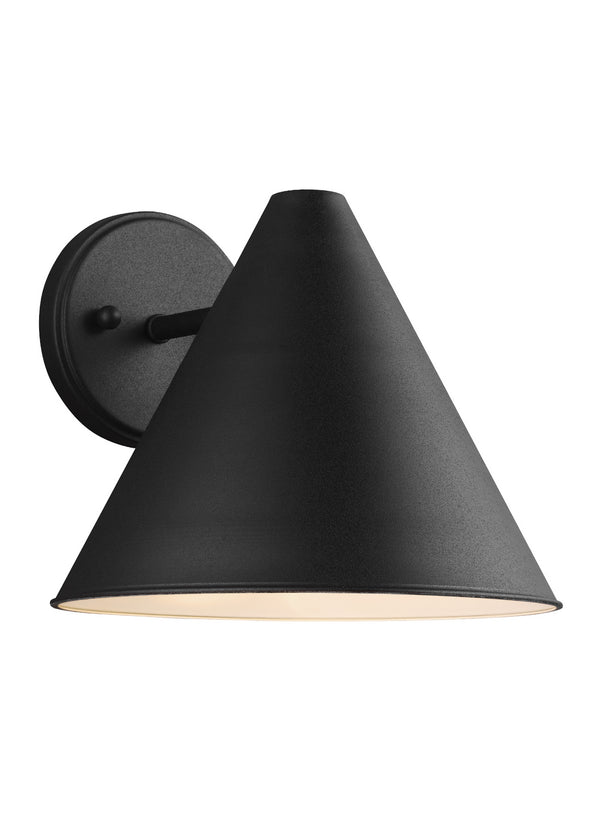 Generation Lighting - 8538501-12 - One Light Outdoor Wall Lantern - Crittenden - Black from Lighting & Bulbs Unlimited in Charlotte, NC