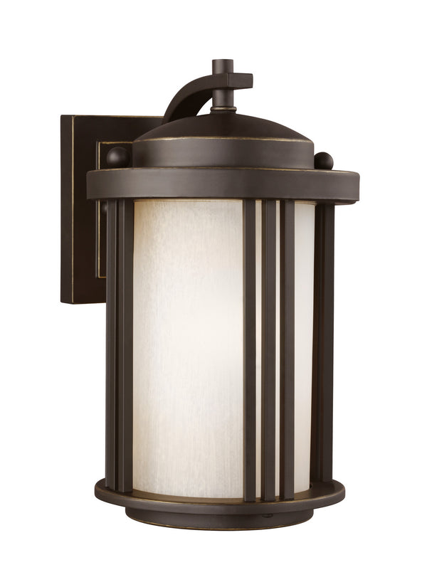 Generation Lighting - 8547901EN3-71 - One Light Outdoor Wall Lantern - Crowell - Antique Bronze from Lighting & Bulbs Unlimited in Charlotte, NC