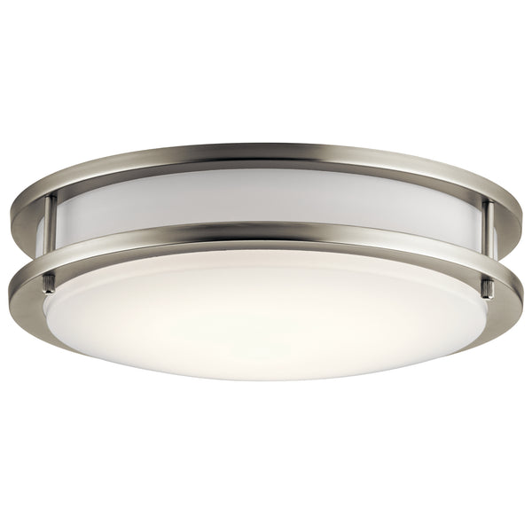 Kichler - 10784NILED - LED Flush Mount - No Family - Brushed Nickel from Lighting & Bulbs Unlimited in Charlotte, NC