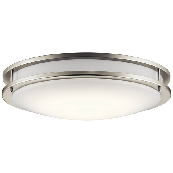 Kichler - 10786NILED - LED Flush Mount - No Family - Brushed Nickel from Lighting & Bulbs Unlimited in Charlotte, NC