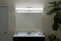 LED Linear Bath from the No Family Collection in Brushed Nickel Finish by Kichler