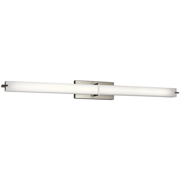 LED Linear Bath from the No Family Collection in Brushed Nickel Finish by Kichler