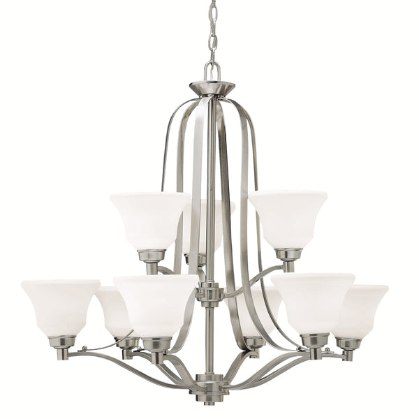 Kichler - 1784NIL18 - LED Chandelier - Langford - Brushed Nickel from Lighting & Bulbs Unlimited in Charlotte, NC