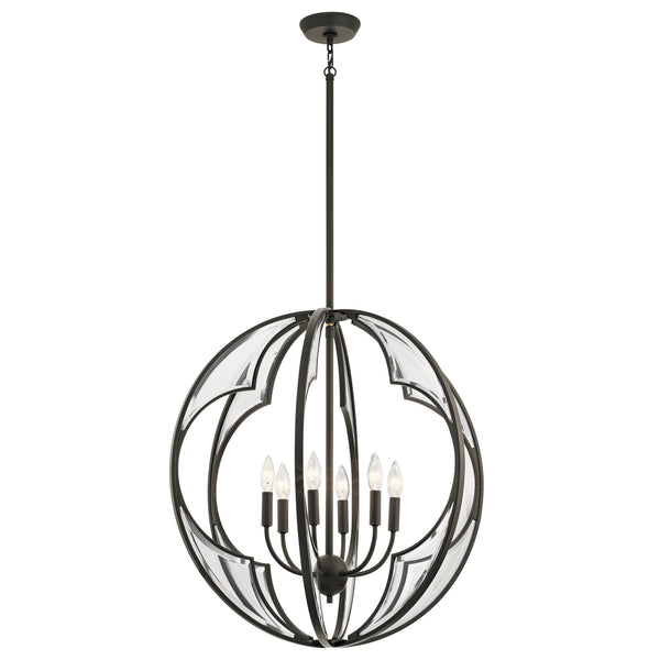 Kichler - 43097OZ - Six Light Chandelier - Montavello - Olde Bronze from Lighting & Bulbs Unlimited in Charlotte, NC