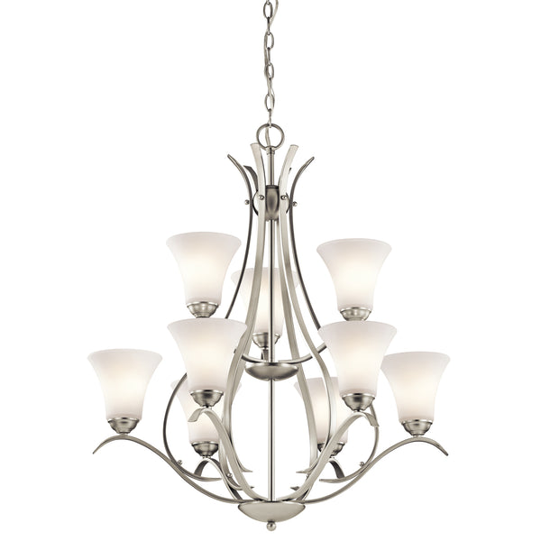 Kichler - 43506NIL18 - LED Chandelier - Keiran - Brushed Nickel from Lighting & Bulbs Unlimited in Charlotte, NC