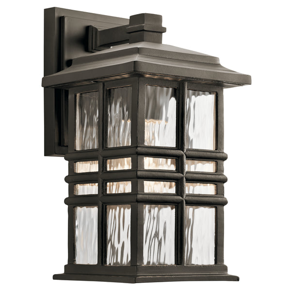 Kichler - 49829OZ - One Light Outdoor Wall Mount - Beacon Square - Olde Bronze from Lighting & Bulbs Unlimited in Charlotte, NC