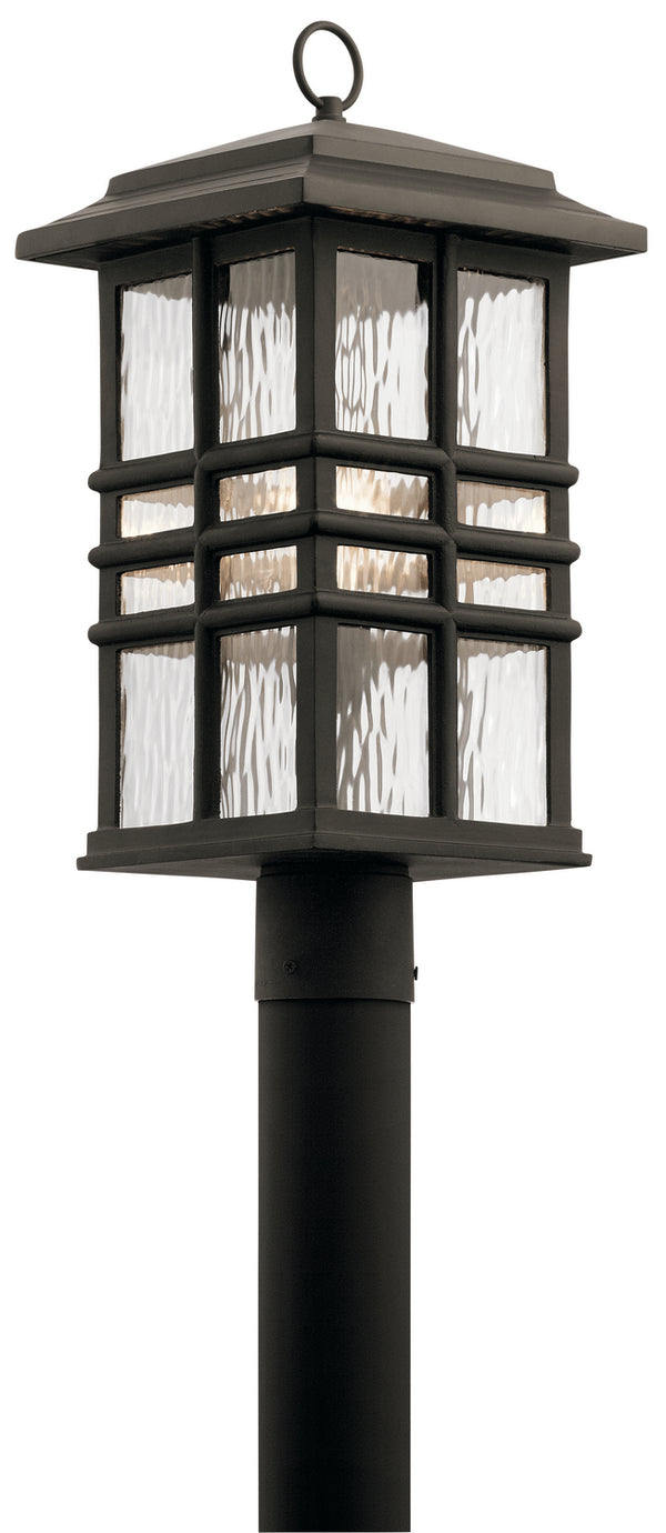 Kichler - 49832OZ - One Light Outdoor Post Mount - Beacon Square - Olde Bronze from Lighting & Bulbs Unlimited in Charlotte, NC