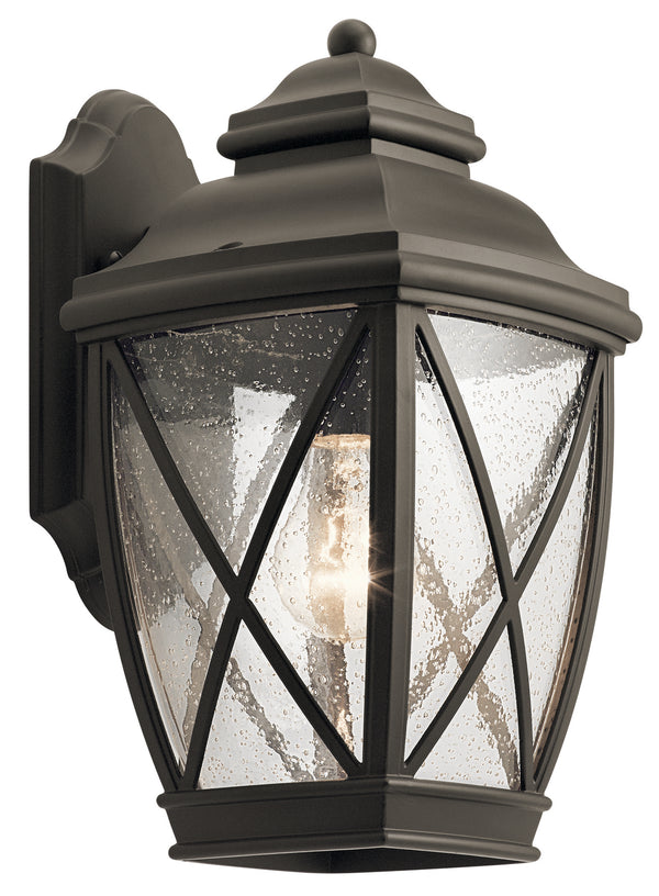 Kichler - 49841OZ - One Light Outdoor Wall Mount - Tangier - Olde Bronze from Lighting & Bulbs Unlimited in Charlotte, NC