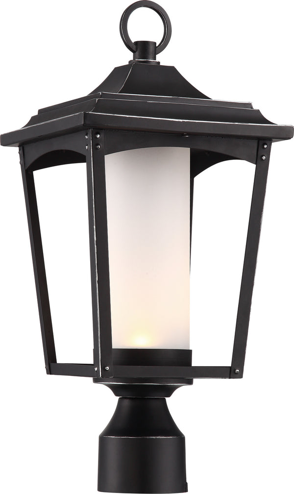 Nuvo Lighting - 62-825 - LED Outdoor Post Mount - Essex - Sterling Black from Lighting & Bulbs Unlimited in Charlotte, NC