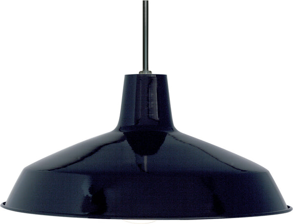 Nuvo Lighting - SF76-284 - One Light Pendant - Black / Steel from Lighting & Bulbs Unlimited in Charlotte, NC