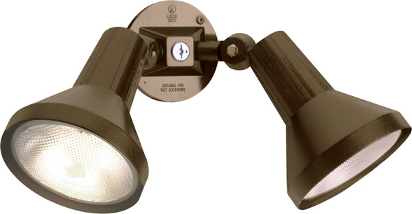 Nuvo Lighting - SF77-495 - Two Light Floodlight - Bronze from Lighting & Bulbs Unlimited in Charlotte, NC