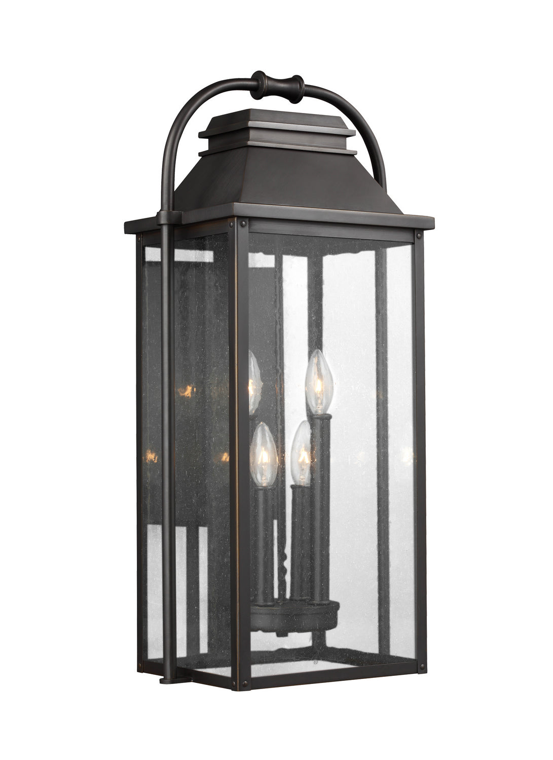 Visual Comfort Studio - OL13202ANBZ - Four Light Lantern - Wellsworth - Antique Bronze from Lighting & Bulbs Unlimited in Charlotte, NC