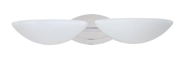 Besa - 2WM-231807-CR - Two Light Wall Sconce - Jamie - Chrome from Lighting & Bulbs Unlimited in Charlotte, NC
