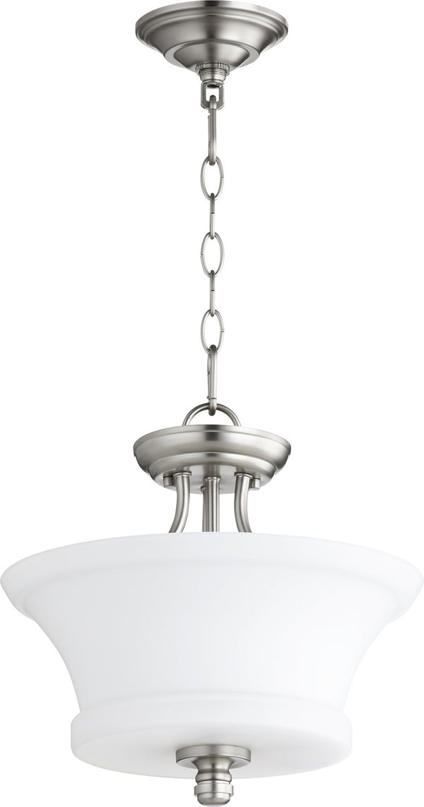 Quorum - 2922-13-65 - Two Light Dual Mount - Rossington - Satin Nickel from Lighting & Bulbs Unlimited in Charlotte, NC