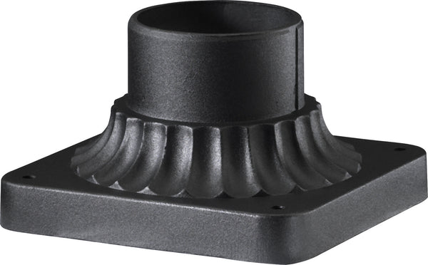 Quorum - 7-102-69 - Post - Cast Post Adapters - Textured Black from Lighting & Bulbs Unlimited in Charlotte, NC