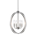 Golden - 3167-4P PW - Four Light Chandelier - Colson PW - Pewter from Lighting & Bulbs Unlimited in Charlotte, NC