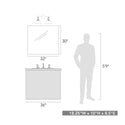 Two Light Bath Vanity from the Orwell PW Collection in Pewter Finish by Golden