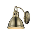 Golden - 3602-BA1 AB-AB - One Light Bath Vanity - Duncan AB - Aged Brass from Lighting & Bulbs Unlimited in Charlotte, NC