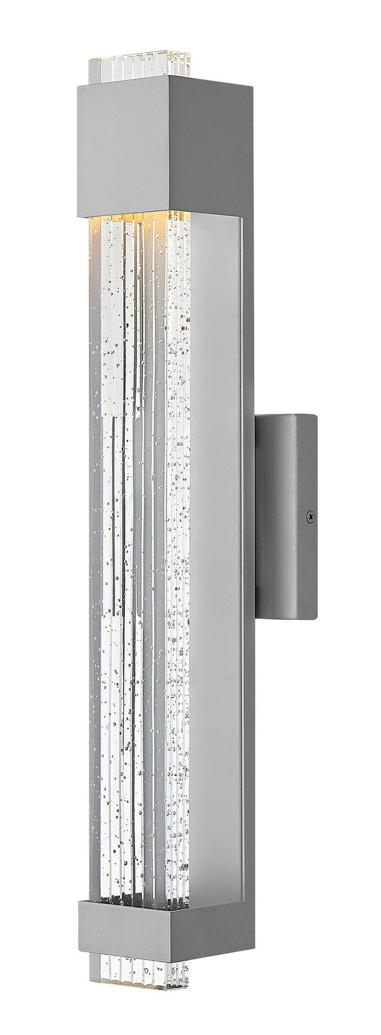 Hinkley - 2834TT - LED Wall Mount - Glacier - Titanium from Lighting & Bulbs Unlimited in Charlotte, NC