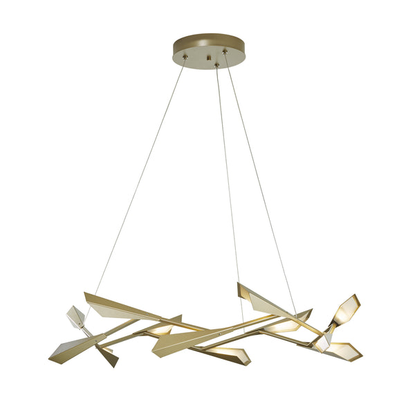 LED Pendant from the Quill Collection by Hubbardton Forge