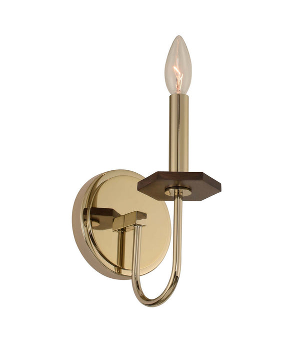 Kalco - 304921CG - One Light Wall Bracket - Lassen - Champagne Gold from Lighting & Bulbs Unlimited in Charlotte, NC