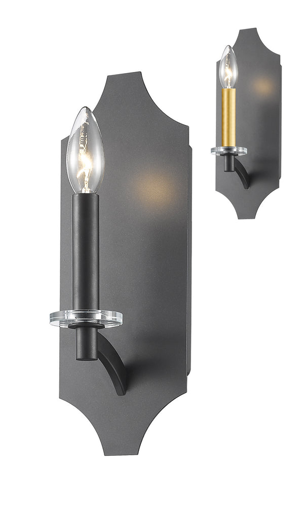 Z-Lite - 6008-1S-BRZ - One Light Wall Sconce - Zander - Bronze from Lighting & Bulbs Unlimited in Charlotte, NC