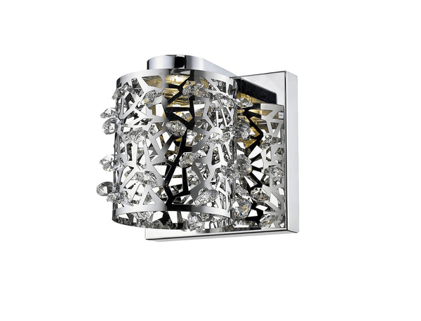 Z-Lite - 906-1S-LED - LED Wall Sconce - Fortuna - Chrome from Lighting & Bulbs Unlimited in Charlotte, NC