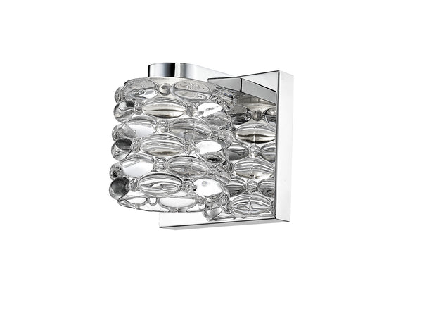 Z-Lite - 907-1S-LED - LED Wall Sconce - Dawson - Chrome from Lighting & Bulbs Unlimited in Charlotte, NC