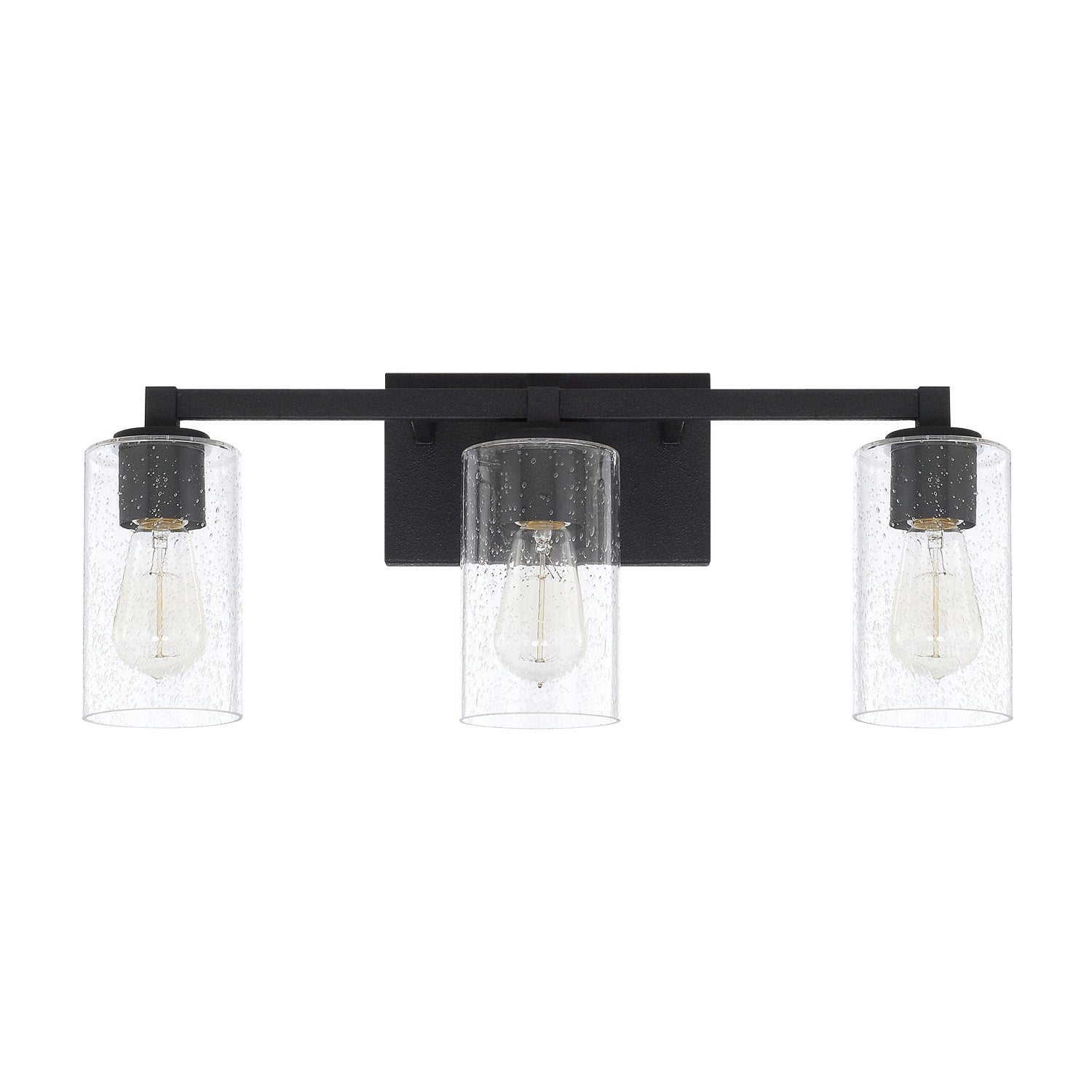 Capital Lighting - 119831BI-435 - Three Light Vanity - Ravenwood - Black Iron from Lighting & Bulbs Unlimited in Charlotte, NC