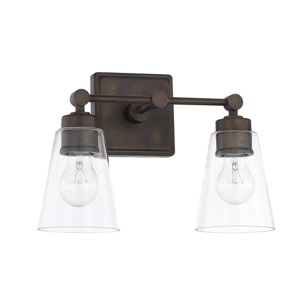 Capital Lighting - 121821OB-432 - Two Light Vanity - Rory - Old Bronze from Lighting & Bulbs Unlimited in Charlotte, NC