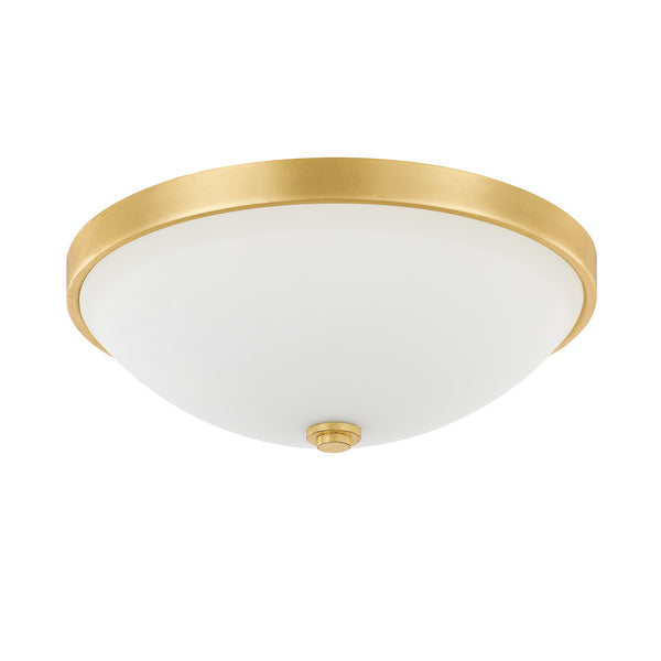 Capital Lighting - 2323CG-SW - Two Light Flush Mount - Perkins - Capital Gold from Lighting & Bulbs Unlimited in Charlotte, NC