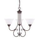 Capital Lighting - 3223BZ-220 - Three Light Chandelier - Hometown - Bronze from Lighting & Bulbs Unlimited in Charlotte, NC