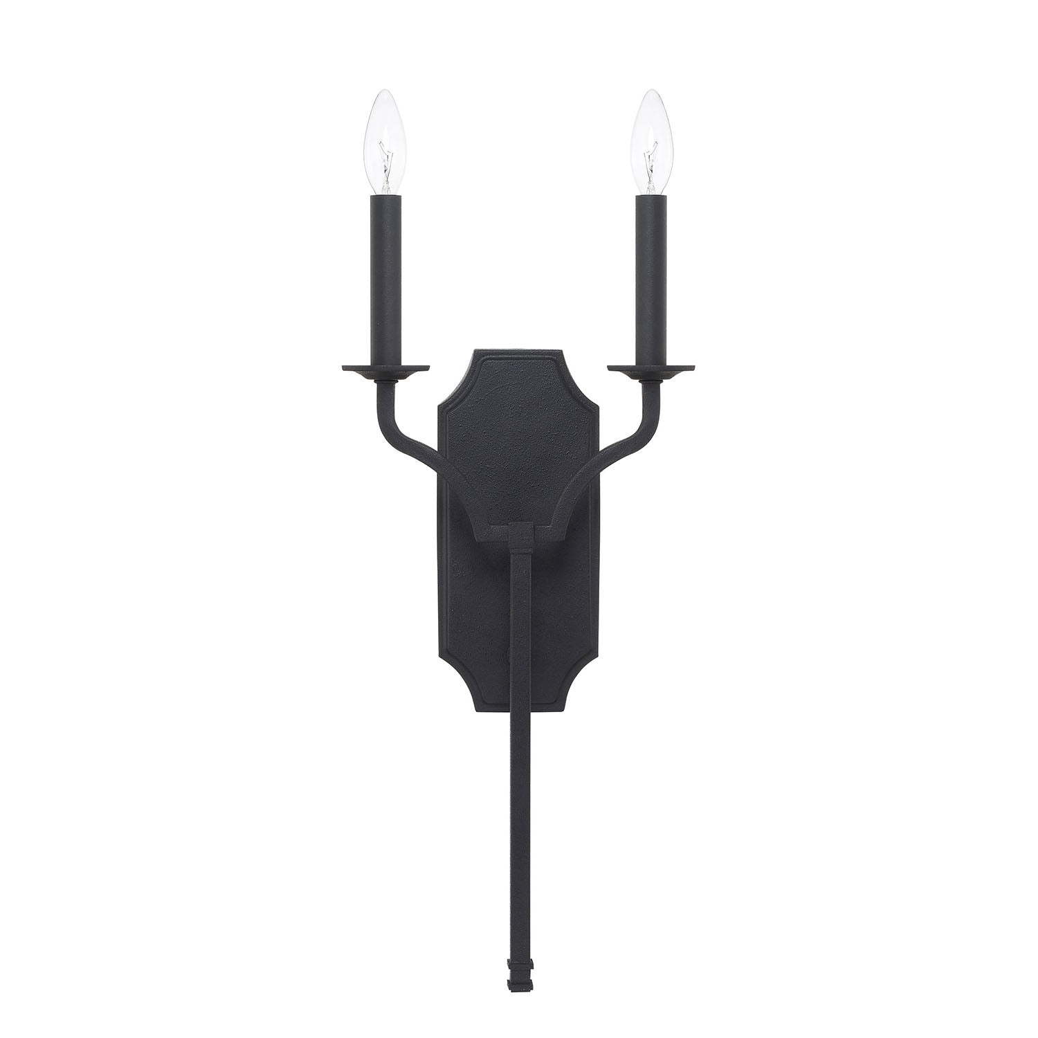 Capital Lighting - 619821BI - Two Light Wall Sconce - Ravenwood - Black Iron from Lighting & Bulbs Unlimited in Charlotte, NC