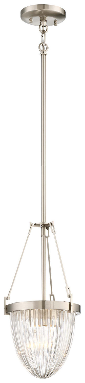Minka-Lavery - 2321-84 - One Light Pendant - Atrio - Brushed Nickel from Lighting & Bulbs Unlimited in Charlotte, NC