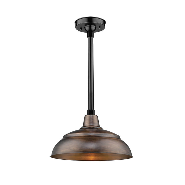 Millennium - RWHS14-NC - One Light Pendant - R Series - Natural Copper from Lighting & Bulbs Unlimited in Charlotte, NC