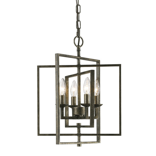 Millennium - 3230-AS - Four Light Pendant - Antique Silver from Lighting & Bulbs Unlimited in Charlotte, NC