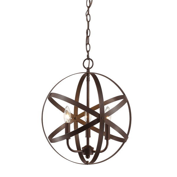 Millennium - 3235-RBZ - Three Light Pendant - Rubbed Bronze from Lighting & Bulbs Unlimited in Charlotte, NC